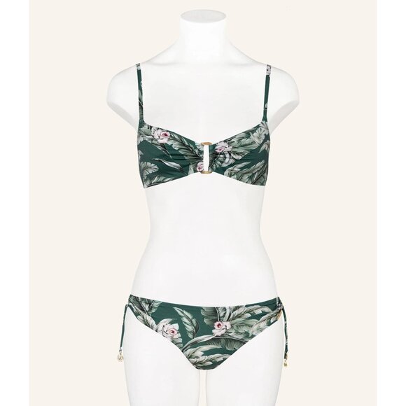 New Anthropologie Bikini Matching Set Beach Resort Swimwear Tropical Vacation - Picture 13 of 13